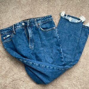 Abercrombie high rise slim jeans